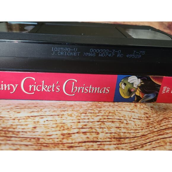 *5 for $25* Disney Jiminy Cricket's Christmas VHS Tape - Picture 2 of 6